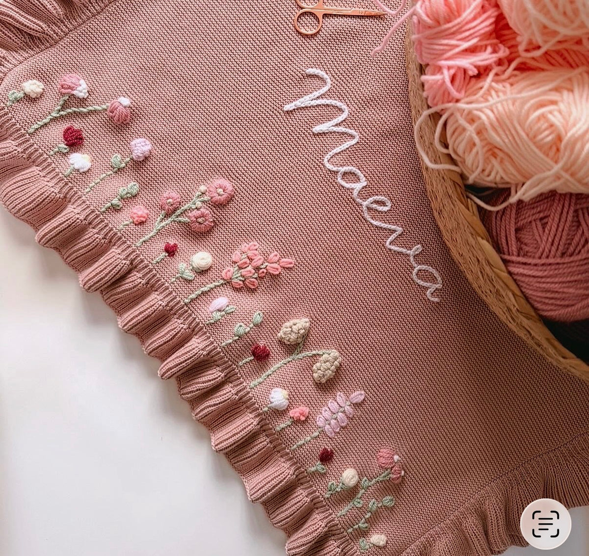 Floral embroidery