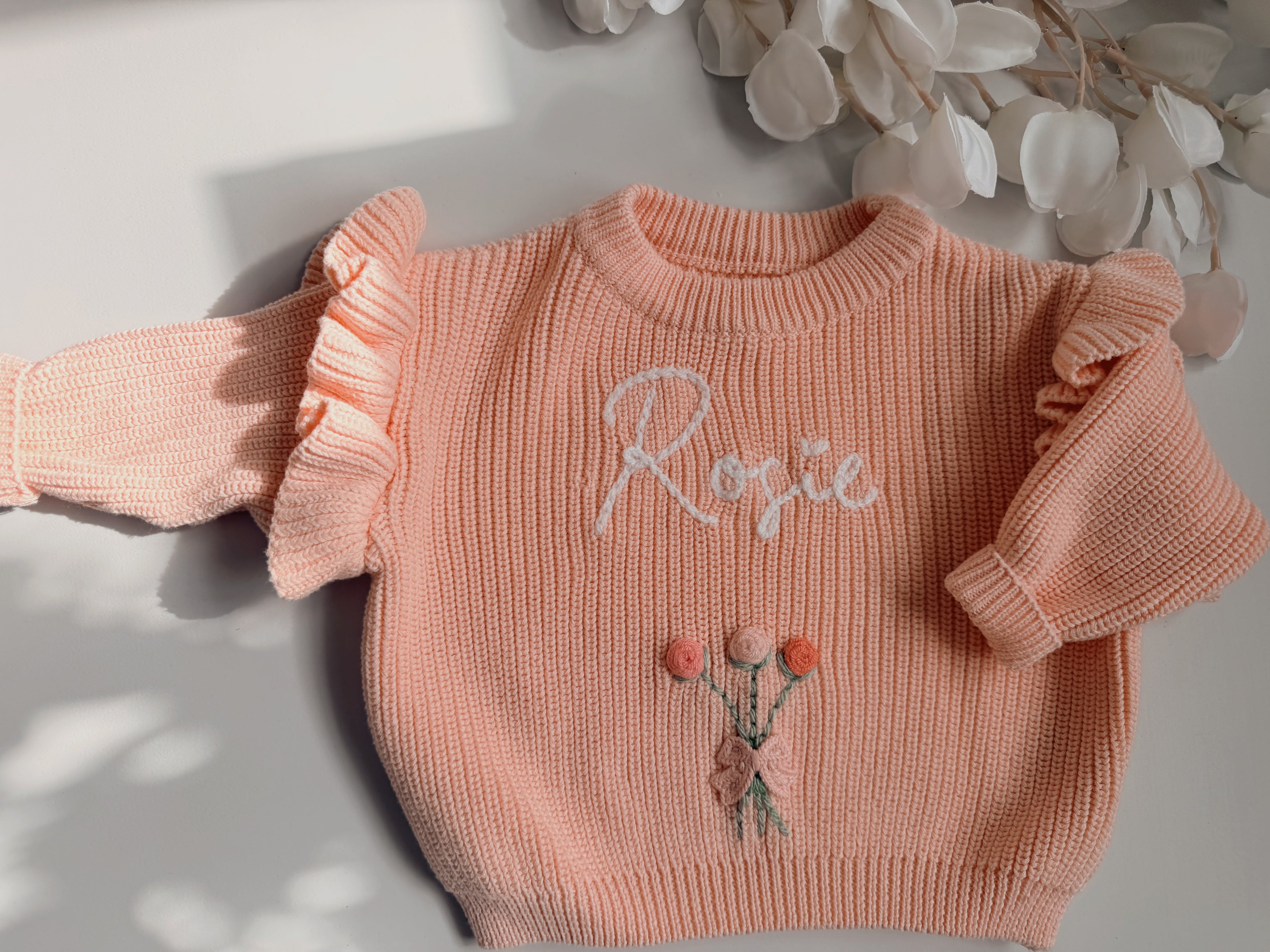 Rose bouquet jumper