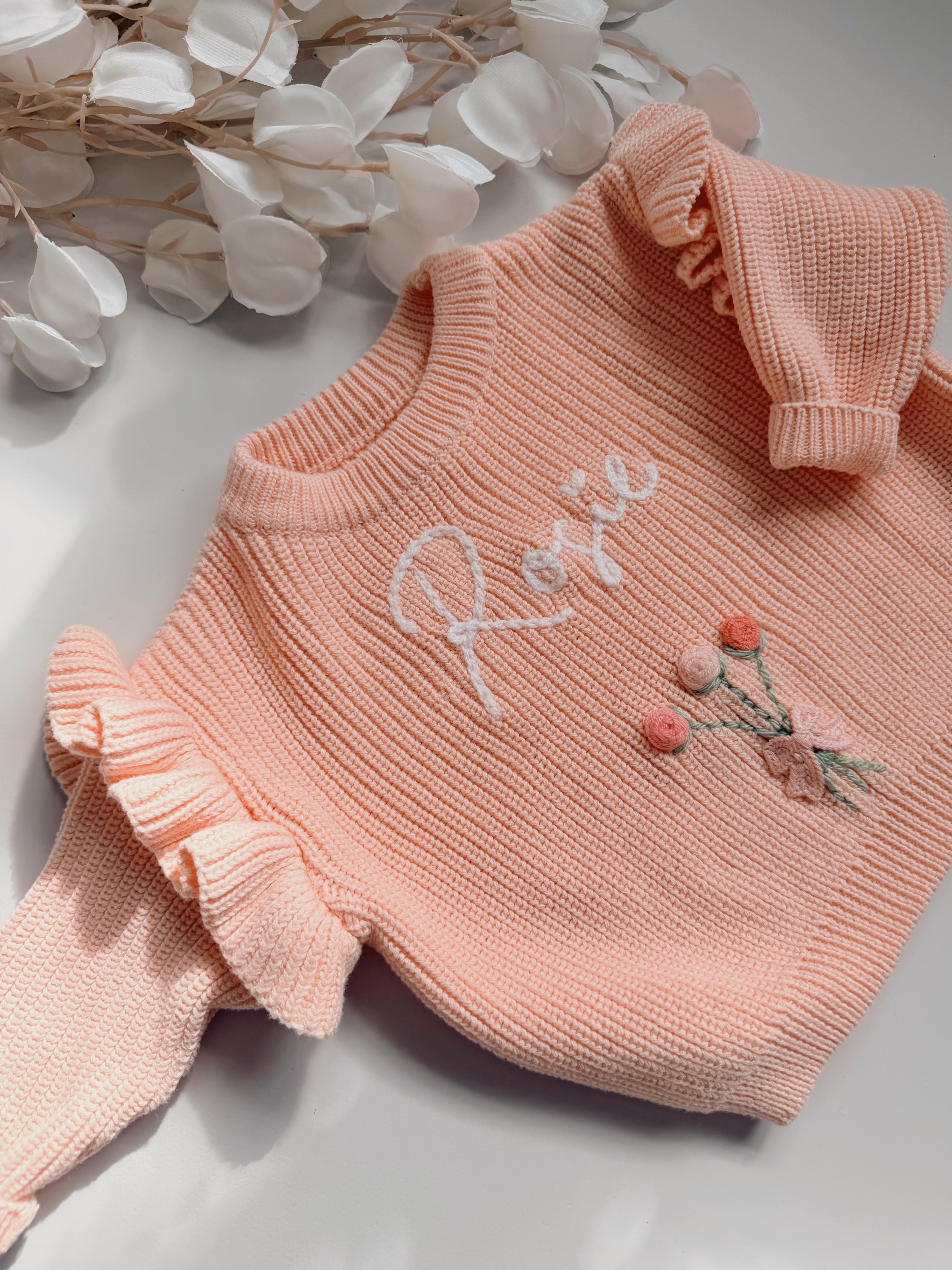 Rose bouquet jumper
