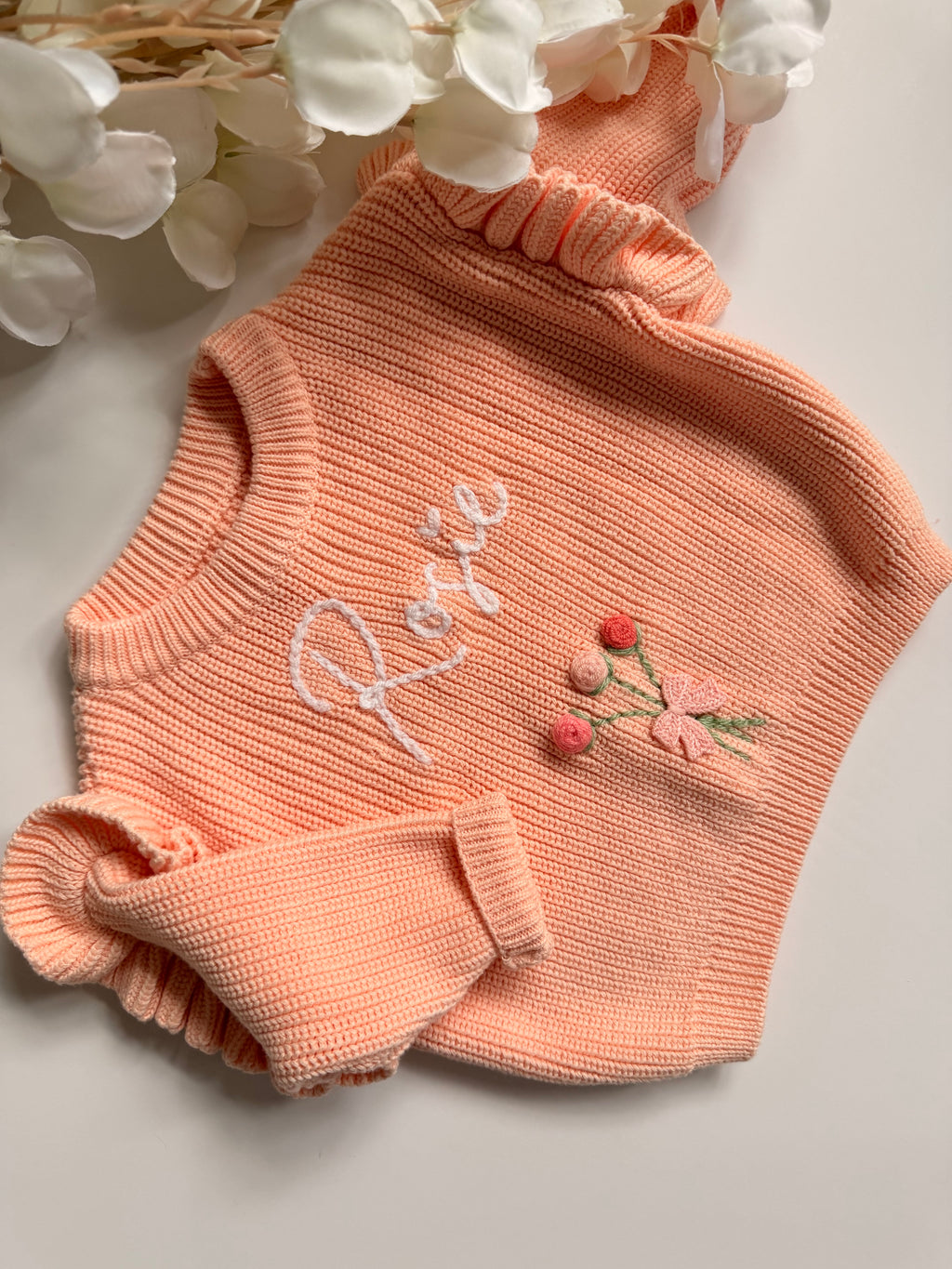 Rose bouquet jumper
